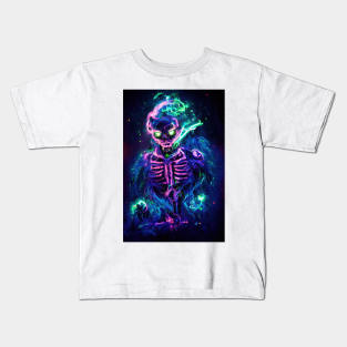 Ghostly Necromancer Kids T-Shirt